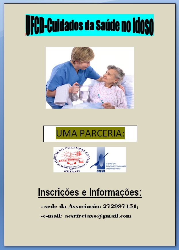UFCD - Cuidados de Saúde no Idoso