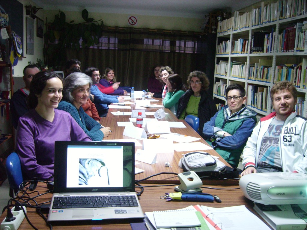 Formandos da UFCD - Cuidados da Saúde no Idoso, que decorre na sede, e é fruto da parceria Associação/Ciebi